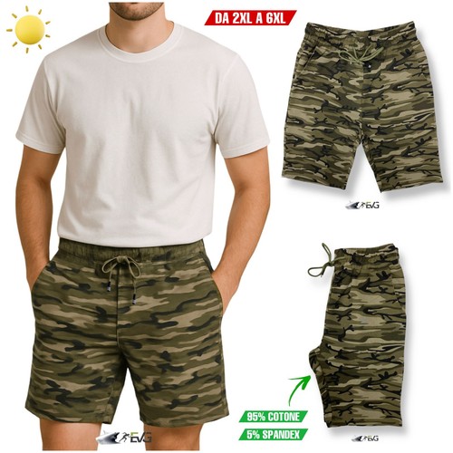 Bermuda militare mimetico - bermuda,