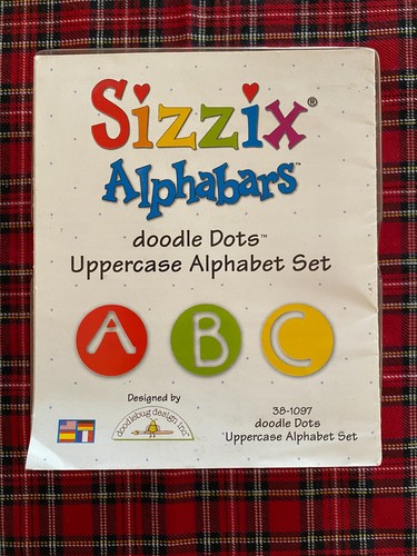 Sizzix alphabars doddle dots - alphabars, dots'