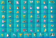 Scelta Livello 50** Shiny 6IV Max 200 AV Evoluto Pokemon Let's Go Pikachu Eevee