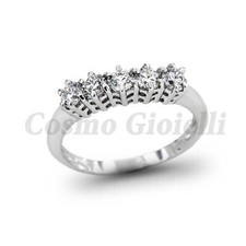 Anello in ORO 750‰ BIANCO