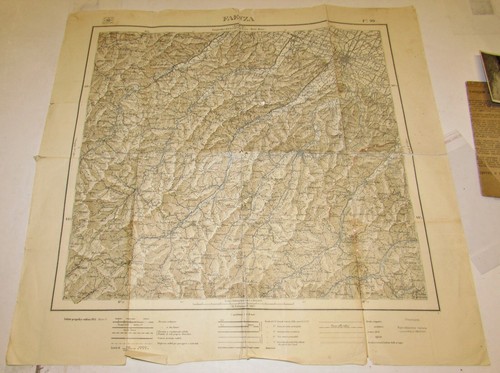 Mappa militare 1932 faenza - militare,
