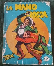 TEX TRE STELLE SPILLATO N. 1 LA MANO ROSSA LIRE 200