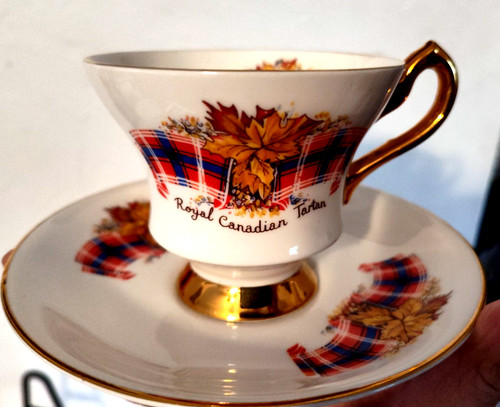 Tazza tè piattino royal - da,