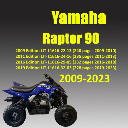 Yamaha raptor manuale - yamaha, 90