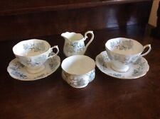 2 tazze da tè e piattini