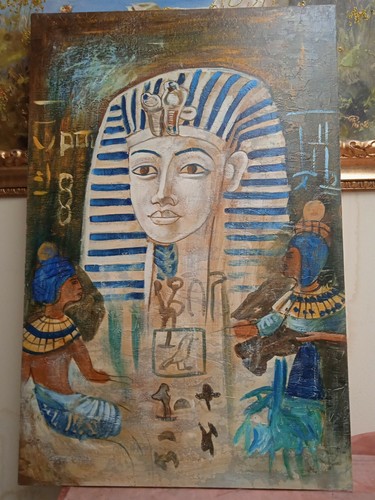 Quadro tutankhamon faraone - tutankhamon,