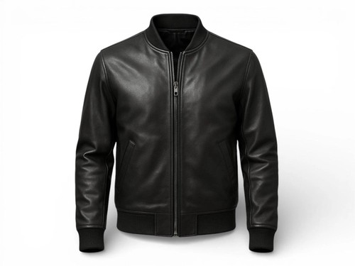 Giubbotto bomber uomo nero