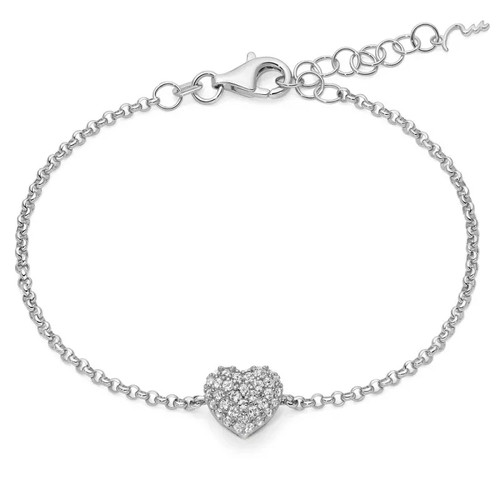 Bracciale miluna donna argento - miluna,