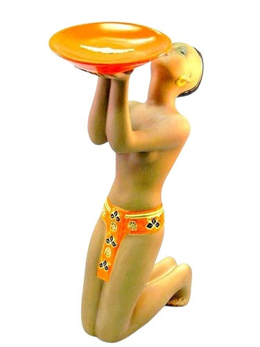 Statuina ceramica cia - statuina, art