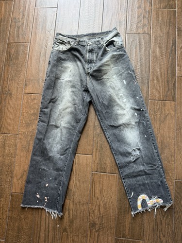 Pantalone vintage evisu denim - pantalone,
