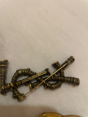 Broche vintage ysl - broche,