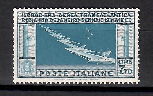 Regno 1930 crociera balbo - regno,