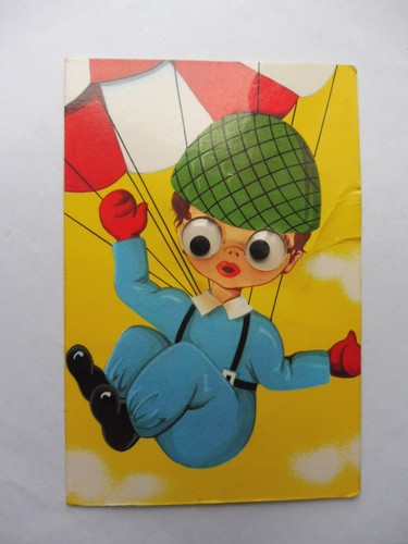 Cartolina occhi mobili - cartolina,