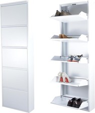 Scarpiera slim da parete