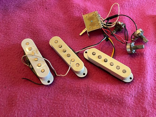 Set pickup vintage fender - set,