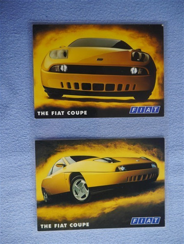 Cartoline vendita fiat coupè - fiat,