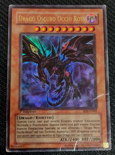 Drago oscuro occhi rossi - oscuro,