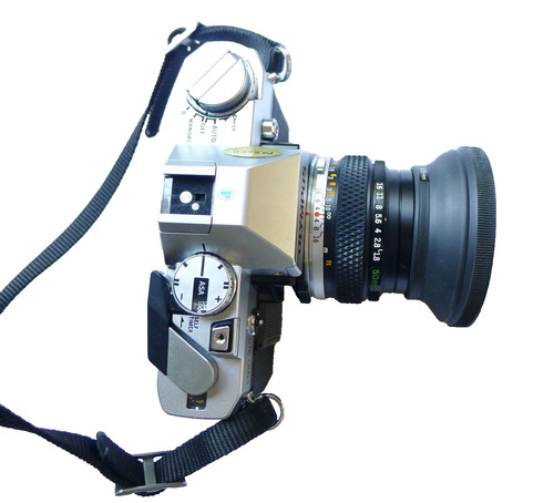 Vecchia macchina fotografica - vecchia,
