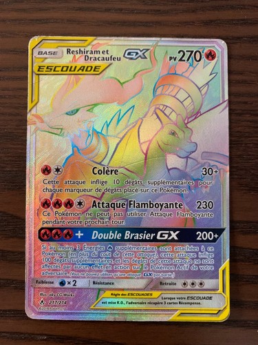 Carte pokémon reshiram et - pokémon, :