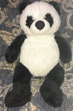 PELUCHE ORSO PANDA GIGANTE VINTAGE PLUSH BEAR TOY MORBIDELLI ITALY orsetti,trudi