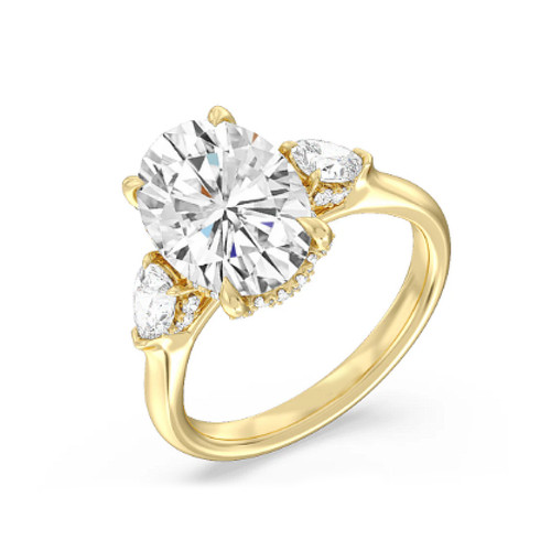 Anello fidanzamento oro - anello,
