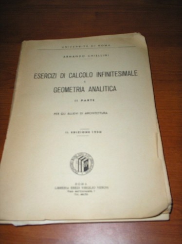 Lezioni analisi matem e - di,