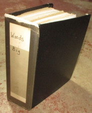 WOODS DEALERS CUTTER/MOWER & LOADER PARTS/OPERATORS MANUALS & BINDER ORIGINAL!