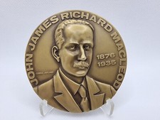 Medaglia di bronzo / Premio Nobel per la medicina / John James Richard Macleo...