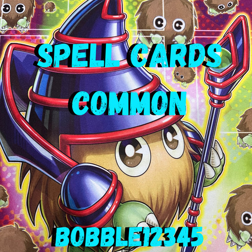 Spell cards common - gi,