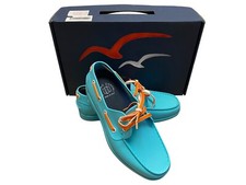 Scarpe da barca Stefano Corsini taglia 40/7 ma funzionano piccole quindi 39/6 scarpe gomma blu