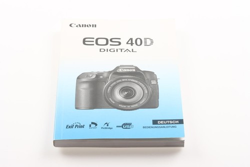 Canon eos 40d manuale - manuale, di