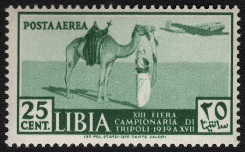 Libia posta aerea 1939 - aerea,