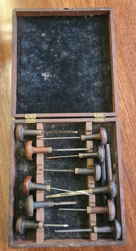 Set vintage strumenti da - vintage,