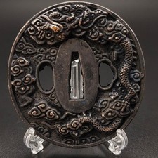 Spada giapponese Tsuba guardia