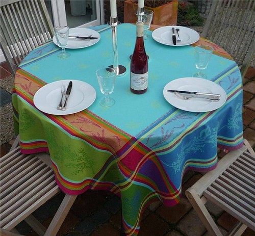 Tovaglia jacquard cotone