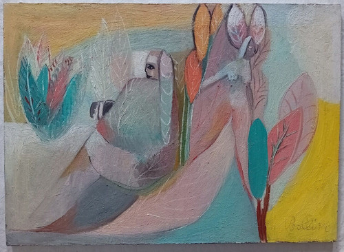 Dipinto donne nude tra - donne,