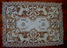 Antique doily /placemat combo