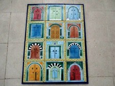 Carta da parati mosaico arte