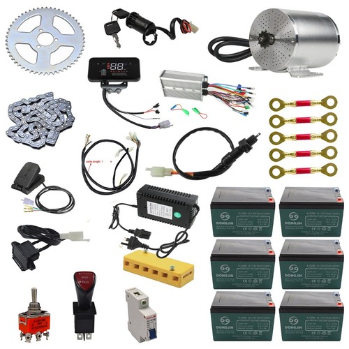 Kit motore brushless 3000w 72v - motore,