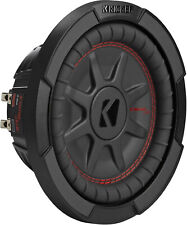 Subwoofer Kicker 8" CompRT 48CWRT84 20 cm telaio 300 WRMS 2x4 Ω woofer per tutte le stagioni