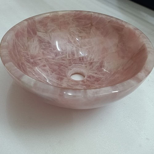 Lavabo quarzo rosa - quarzo,