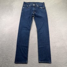 Jeans Levis 513 uomo 30x32 blu