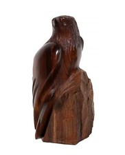 Unknown Artist, Aquila, Intagliato a Mano IN Legno Scultura