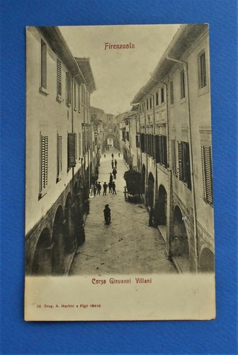 Cartolina postcard firenzuola - cartolina,