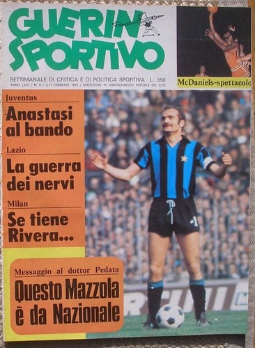 Guerin sportivo 1975 - 1975, mazzola