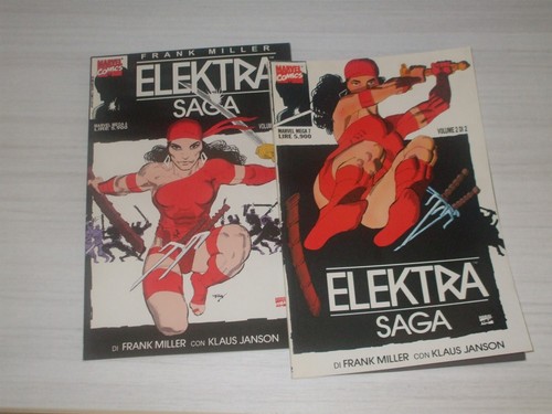 Elektra saga marvel - marvel, mega