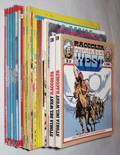 Lotto fumetti west - lotto,