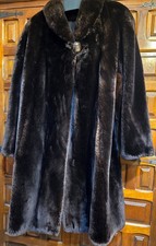 CAPPOTTO PELLICCIA CASTORO TG