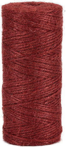 Spago iuta rosso lampone - di,