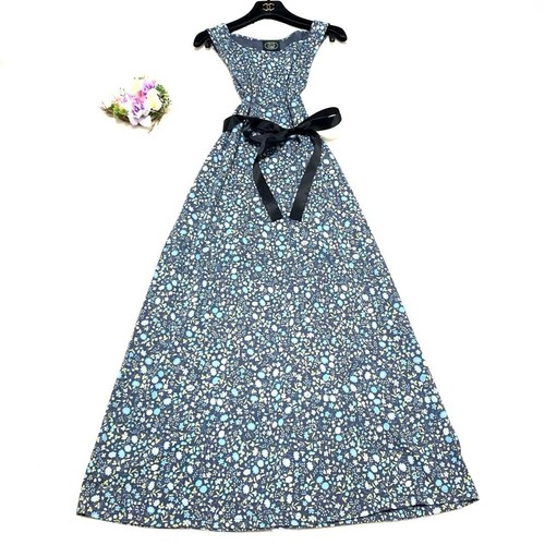 Maxi abito floreale laura - maxi,